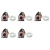 Mad Beauty Rocky Horror Show String of Pearls Bath Fizzers 8 x 20g Pack of 5