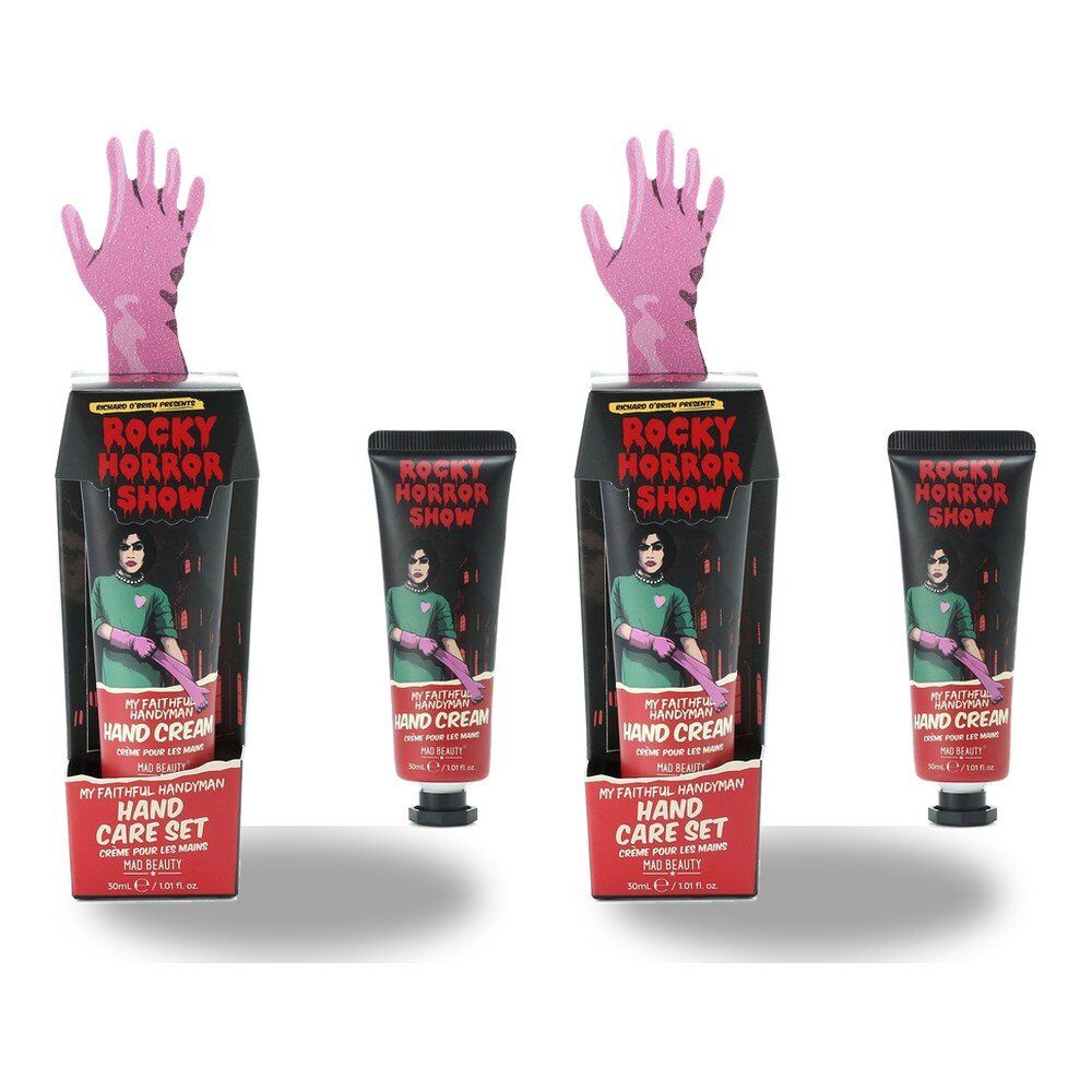 Mad Beauty Rocky Horror Show My Faithful Handyman Hand Care Set 30mL Bundle of 2