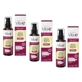 Plunketts Vita E Natural Vitamin E Quick Dry Oil 125mL Pack of 3