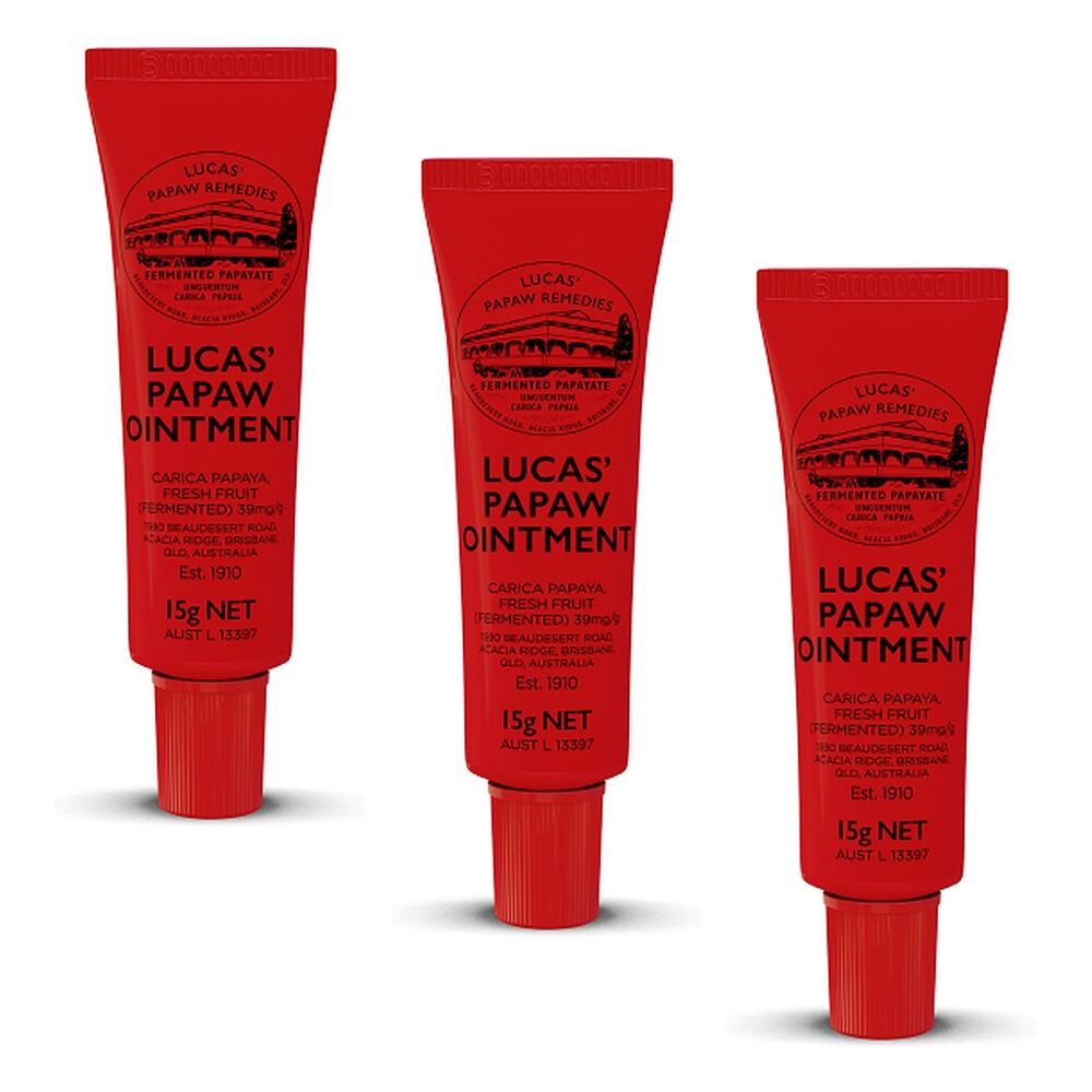 Lucas' Papaw Ointment 15g x 6 Bundle of 3