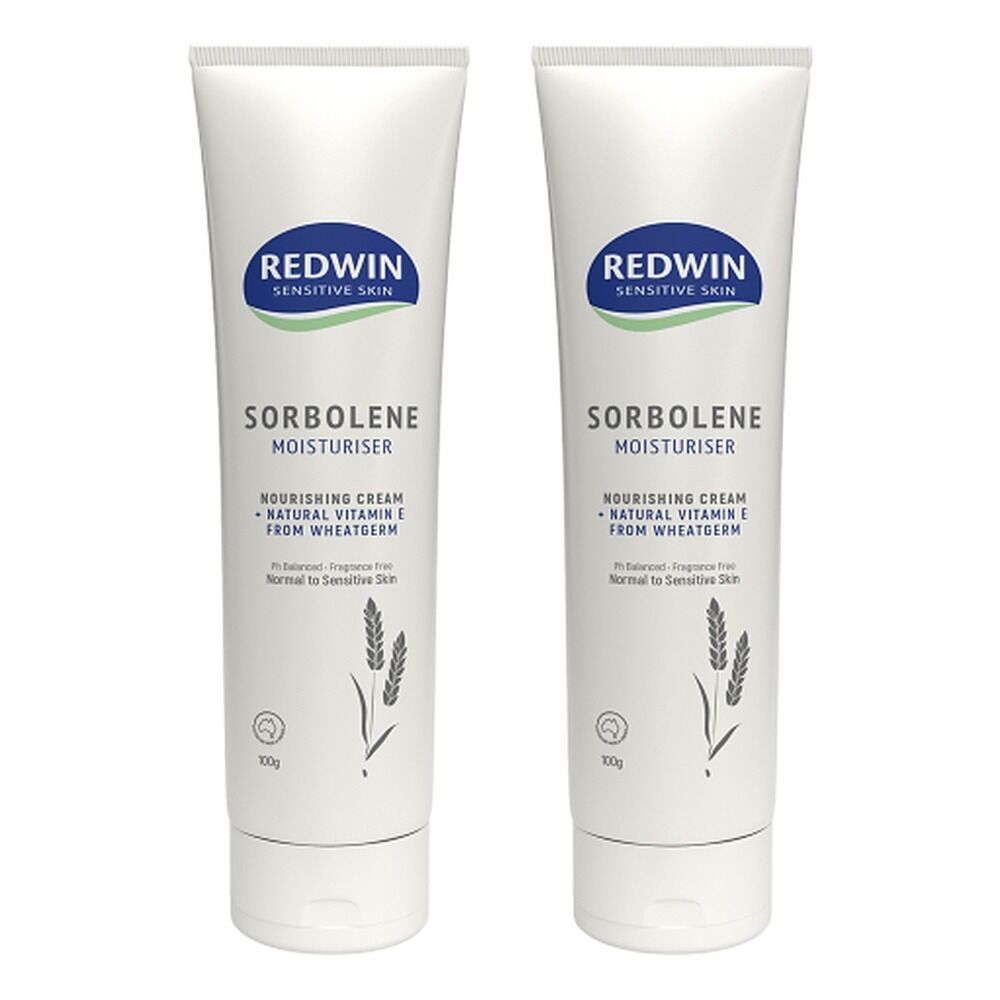 Redwin Sorbolene Cream with Vitamin E 100g Pack of 2