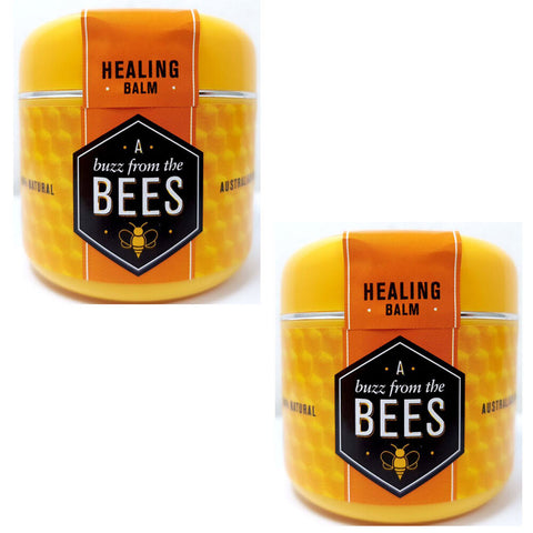 A Buzz From The Bees Healing Balm 50g 2 Pack Natural Australian Skin Repair