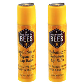 A Buzz From The Bees Lip Balm 4.5g Jarrah Honey Beeswax Natural Australian Made 2 Pack
