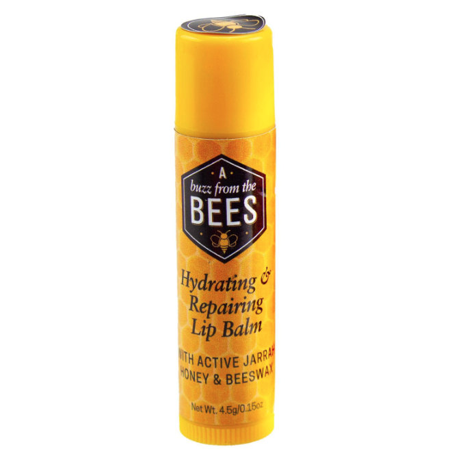 A Buzz From The Bees Lip Balm 4.5g Jarrah Honey & Beeswax Natural AU Made