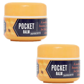 A Buzz From The Bees Pocket Balm 10g Twin Pack Jarrah Honey Beeswax Olive Oil