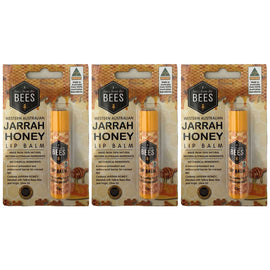 A Buzz From The Bees Jarrah Honey Lip Balm 4.5g 3 Pack Natural AU Made