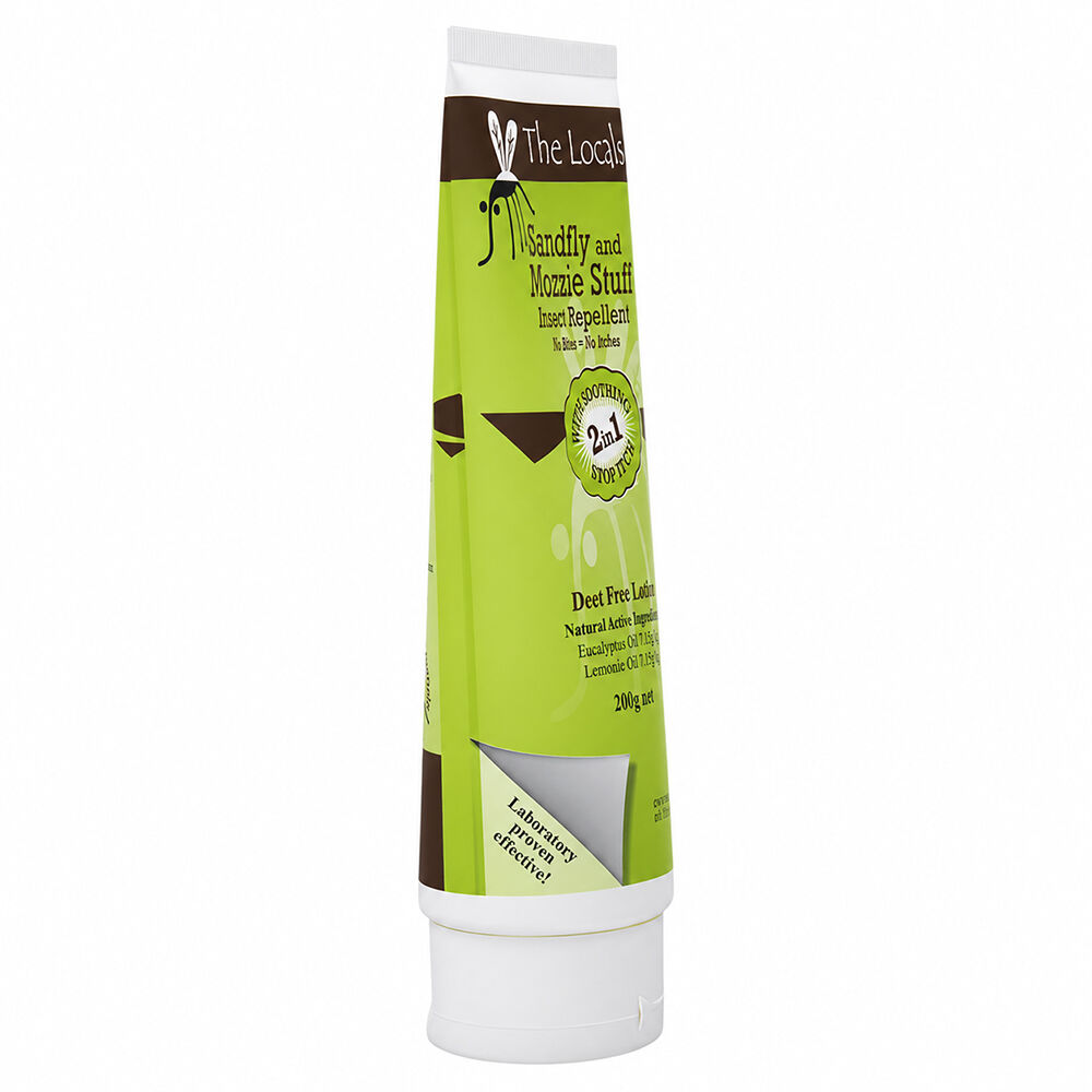 The Locals Sandfly & Mosquito Cream 200g DEET-Free Bite Relief & Repellent