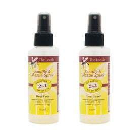 The Locals Sandfly and Mosquito Spray 125ml DEET free Repellent Relief Pack of 2