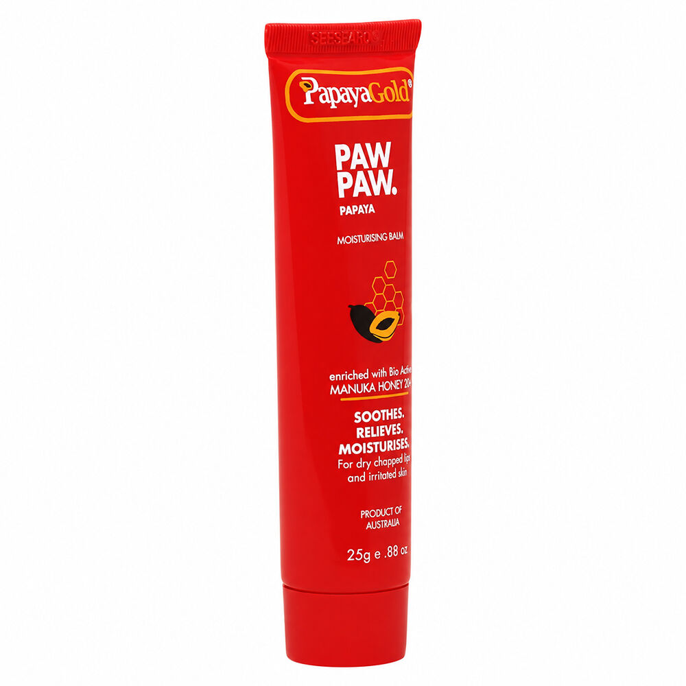 Papaya Gold Paw Paw Balm 25g x2 Manuka Honey 20+ Dry Lips Skin Relief