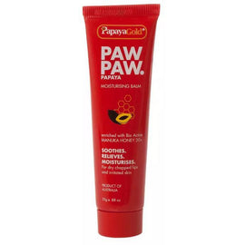 Papaya Gold Paw Paw Balm 25g Manuka Honey 20+ Dry Lips & Skin Relief