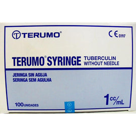 Terumo Tuberculin Syringe 1mL Without Needle Box of 100
