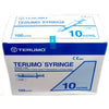 Terumo Syringe 10mL Luer Slip Box of 100
