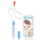 NoseFrida Baby Snot Sucker Nasal Aspirator + 4 Filters BPA-Free & Dishwasher Safe