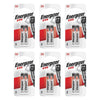 Energizer E96 1.5V Alkaline Batteries 2 Pack Bundle of 6