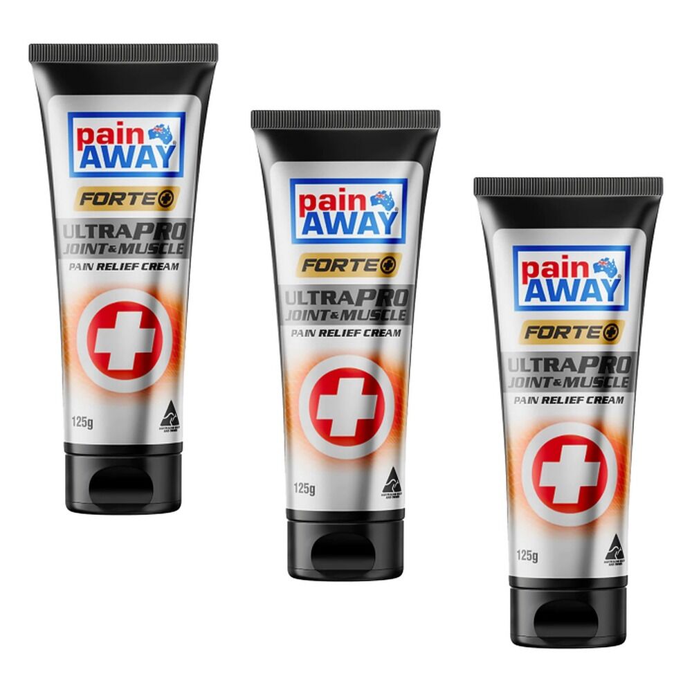 Pain Away Ultra Pro Pain Relief Cream 125g Pack of 3