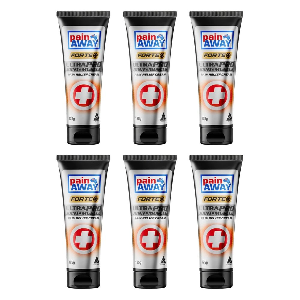 Pain Away Ultra Pro Pain Relief Cream 125g Pack of 6