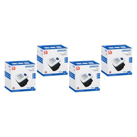 Omron Wrist Blood Pressure Monitor Basic HEM-6161 Pack of 4