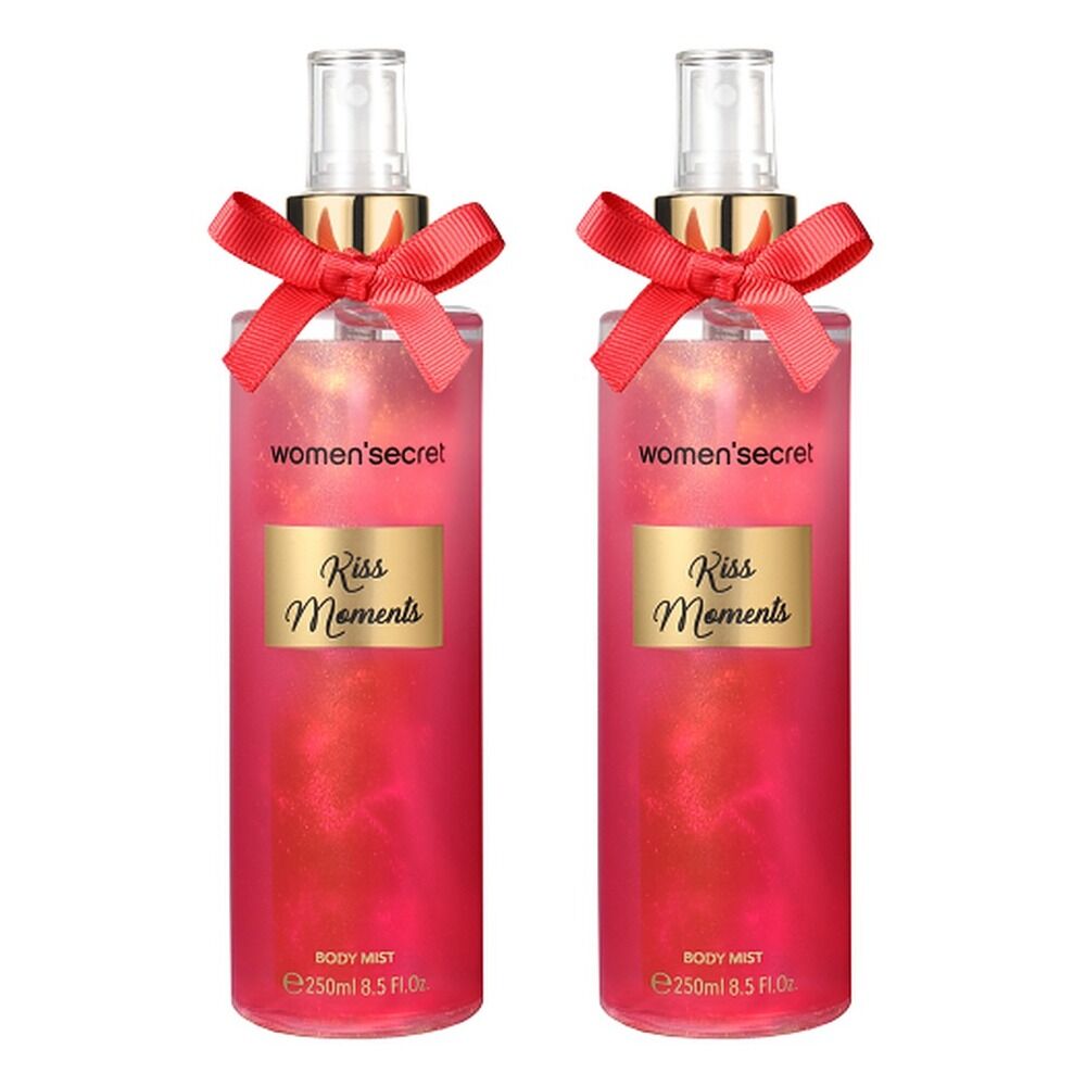 women'secret Kiss Moments Body Mist 250mL Pack of 2