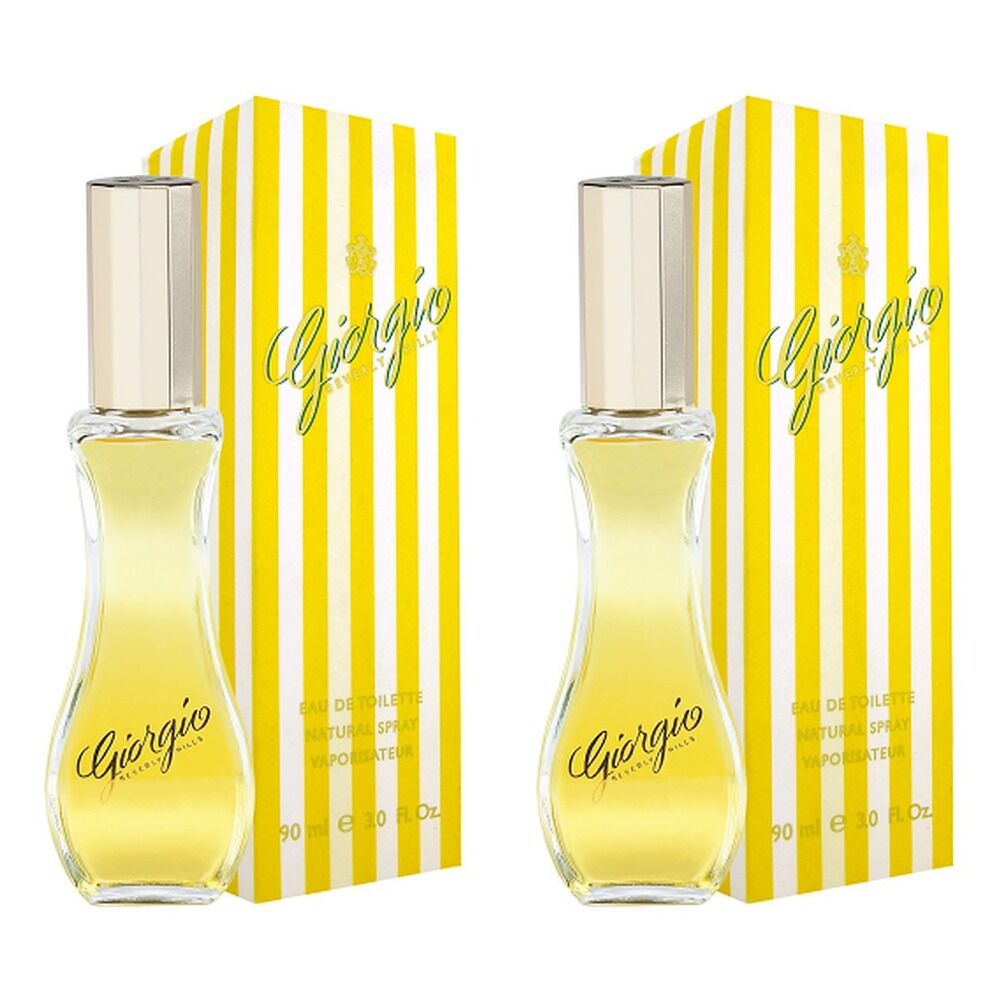 Giorgio Beverly Hills Eau de Toilette 90mL Pack of 2