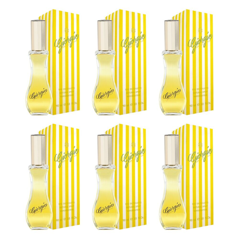 Giorgio Beverly Hills Eau de Toilette 90mL Pack of 6