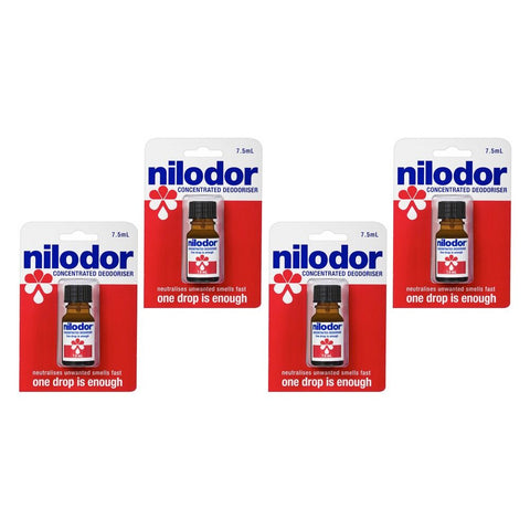 Nilodor Deodoriser Concentrate 7.5mL Pack of 4