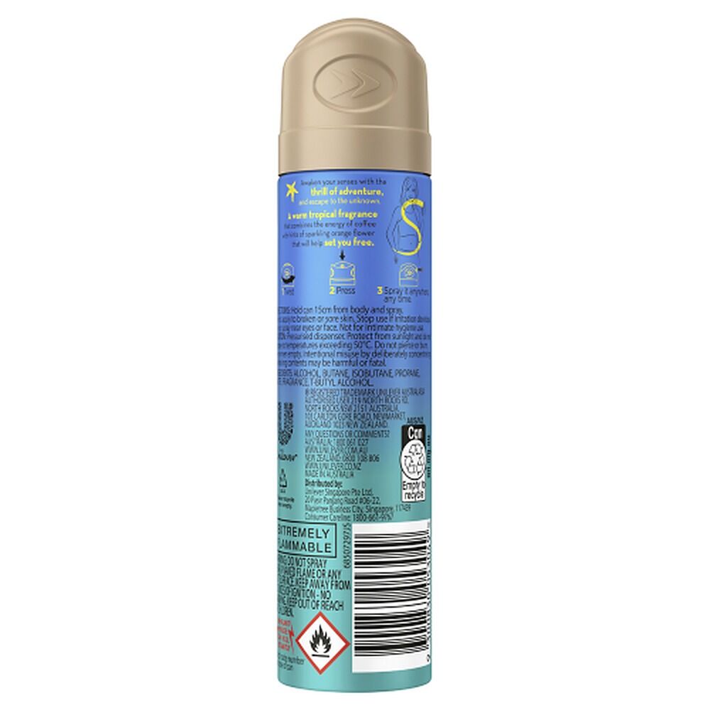 Impulse Body Spray Wanderlust Limited Edition 75mL