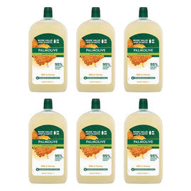 Palmolive Naturals Milk & Honey Hand Wash Refill 1L x 3 Bundle of 6