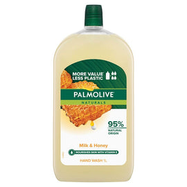 Palmolive Naturals Milk & Honey Hand Wash Refill 1L x 3