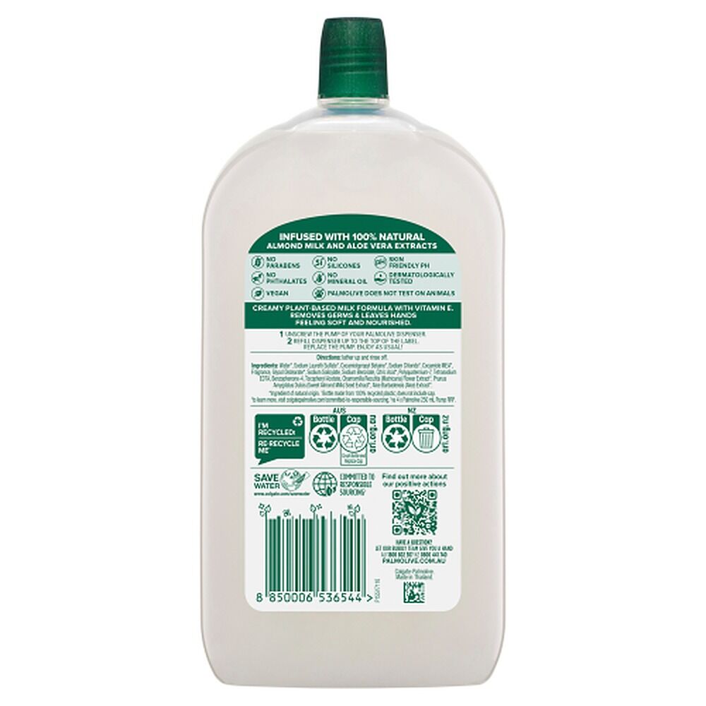Palmolive Naturals Handwash Aloe Vera Moist Milk Refill 1L x 3