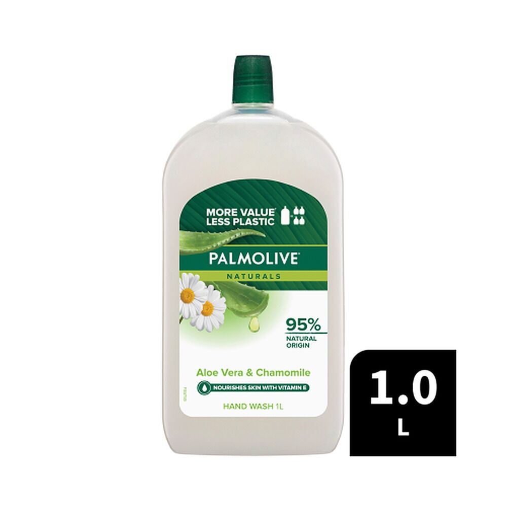 Palmolive Naturals Handwash Aloe Vera Moist Milk Refill 1L x 3