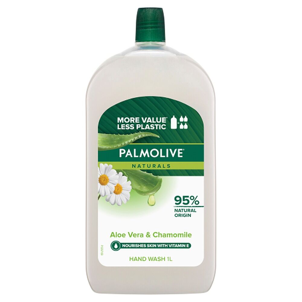 Palmolive Naturals Handwash Aloe Vera Moist Milk Refill 1L x 3