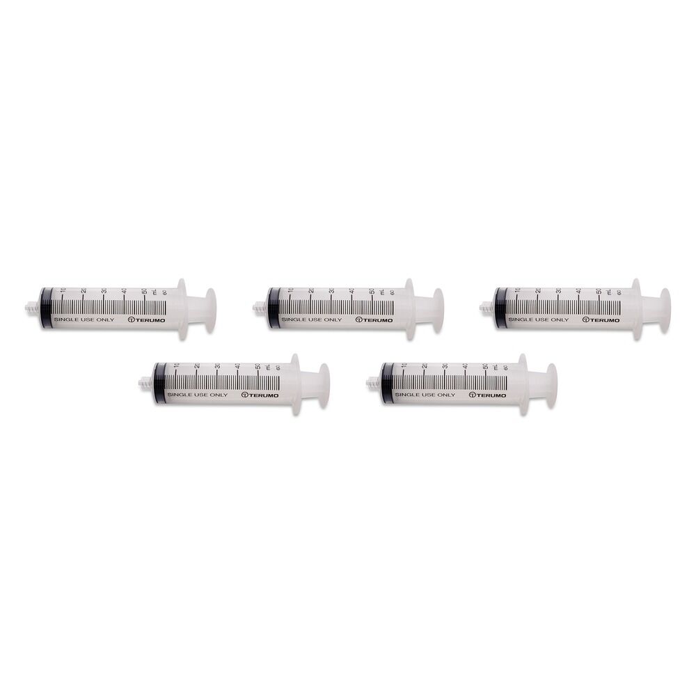 Terumo Syringe 50mL (60mL) LL Single Pack of 5