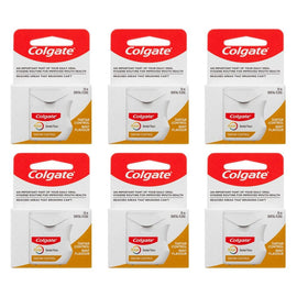 Colgate Total Tartar Control Dental Floss 25m x 6 Bundle of 6