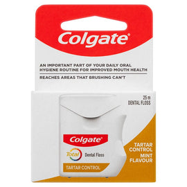 Colgate Total Tartar Control Dental Floss 25m x 6