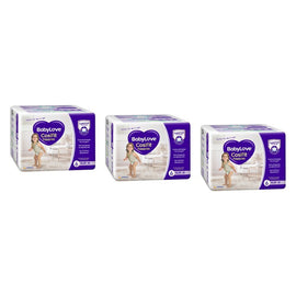 Baby Love Cosifit Convenience Nappies Junior Size 6 15 Pack x 4 Bundle of 3