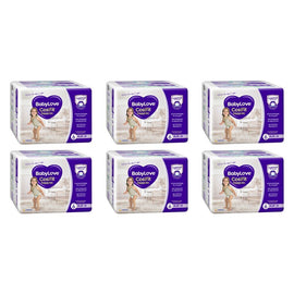 Baby Love Cosifit Convenience Nappies Junior Size 6 15 Pack x 4 Bundle of 6