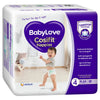 Baby Love Cosifit Convenience Nappies Toddler Size 4 18 Pack x 4