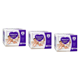 Baby Love Cosifit Convenience Nappies Crawler Size 3 22 Pack Bundle of 3