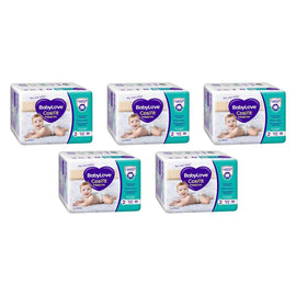 Baby Love Cosifit Convenience Nappies Infant Size 2 24 Pack x 4 Bundle of 5