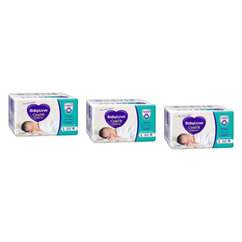 Baby Love Cosifit Convenience Nappies Newborn Size 1 28 Pack x 4 Bundle of 3