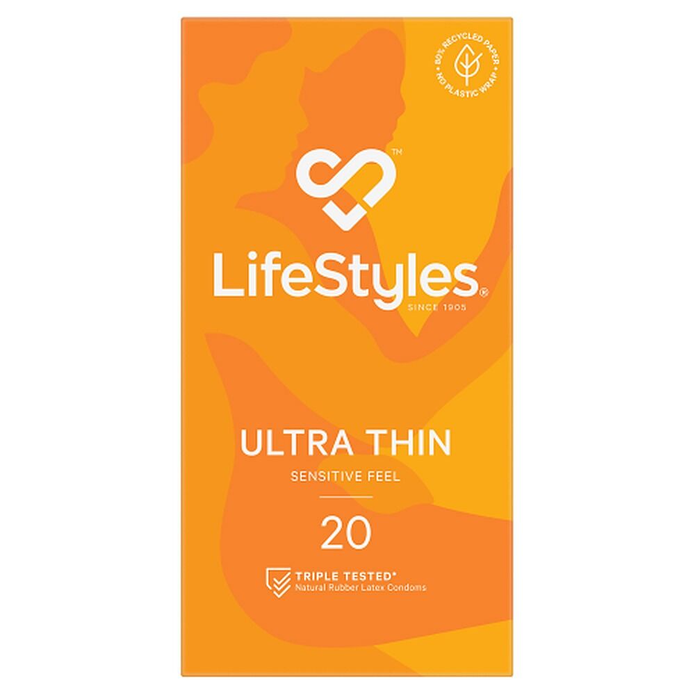 LifeStyles Ultra Thin Condoms 20 Pack