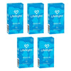 LifeStyles Regular Condoms 10 Pack Bundle of 5