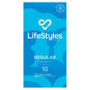 LifeStyles Regular Condoms 10 Pack