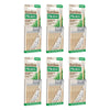 Piksters Bamboo Interdental Brushes Size 0 8 Pack Fine Tooth Gaps Bundle of 6
