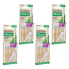 Piksters Bamboo Interdental Brushes Size 1 8 Pack Small Tooth Gaps Bundle of 4