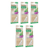 Piksters Bamboo Interdental Brushes Size 1 8 Pack Small Tooth Gaps Bundle of 5