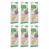 Piksters Bamboo Interdental Brushes Size 1 8 Pack Small Tooth Gaps Bundle of 6