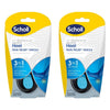 Scholl In Balance Pain Relief Heel Orthotic Insole Medium 7 - 8.5 Pack of 2