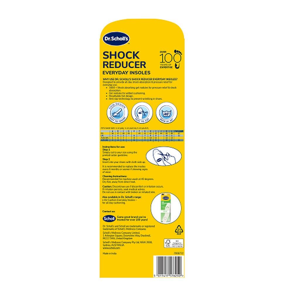 Scholl Shock Reducer Everyday Insoles
