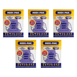 Medi-Ice Pak Instant Ice Pack Bundle of 5